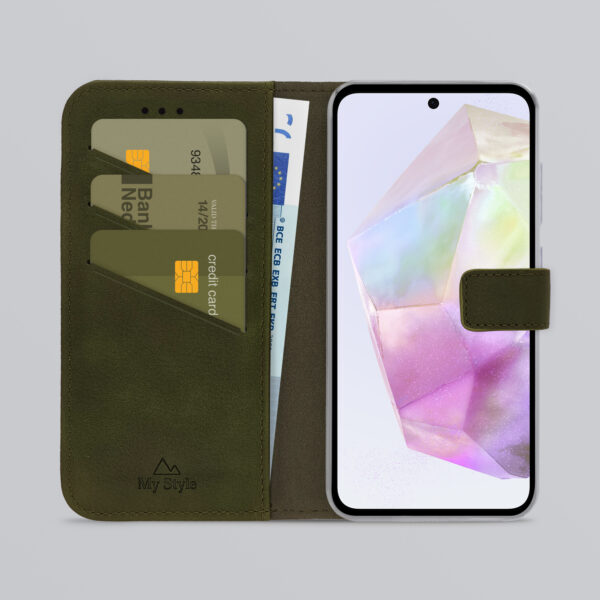 My Style Flex Wallet For Samsung Galaxy A35 5G Forest Green - Afbeelding 2