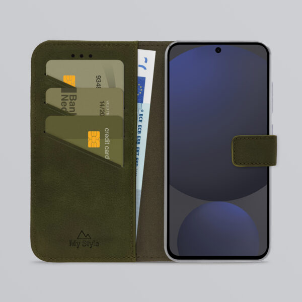 My Style Flex Wallet For Samsung Galaxy S24 Fe 5G Forest Green - Afbeelding 2