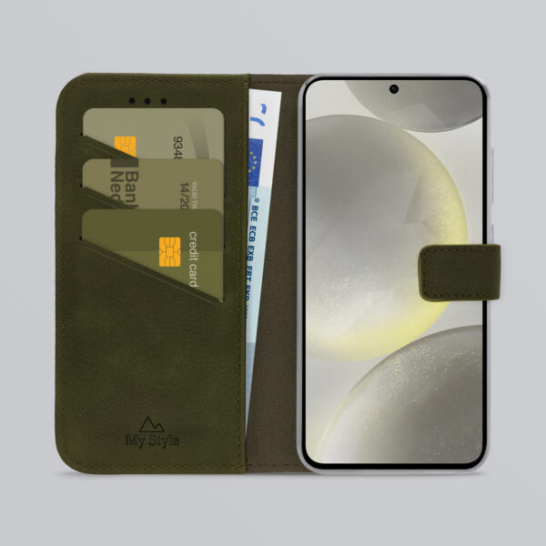 My Style Flex Wallet For Samsung Galaxy S24 5G/S25 5G Forest Green - Afbeelding 2
