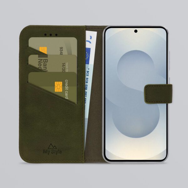 My Style Flex Wallet For Samsung Galaxy S25 5G Forest Green - Afbeelding 2