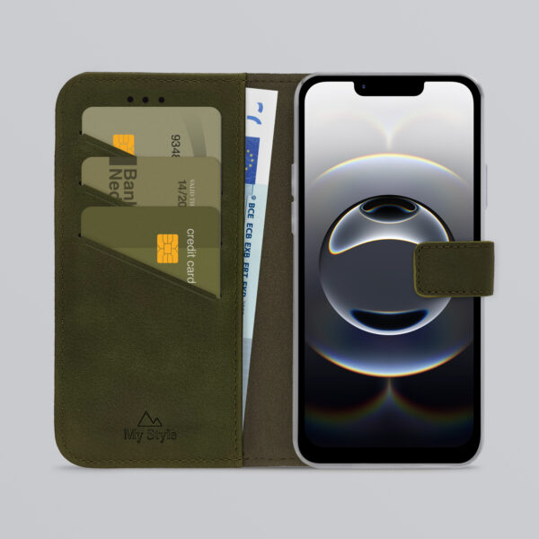 My Style Flex Wallet For Apple Iphone 16E Forest Green - Afbeelding 2