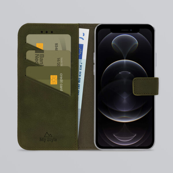 My Style Flex Wallet For Apple Iphone 12/12 Pro Forest Green - Afbeelding 2