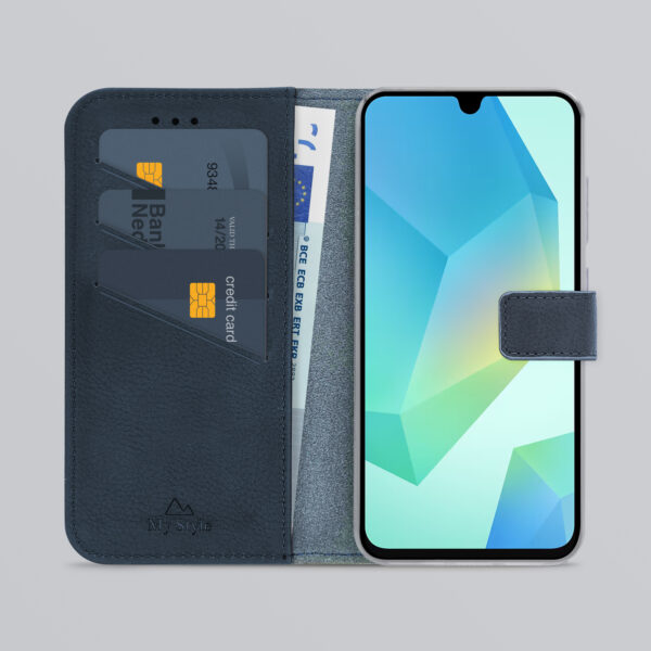 My Style Flex Wallet For Samsung Galaxy A16 4G/5G Royal Blue - Afbeelding 2