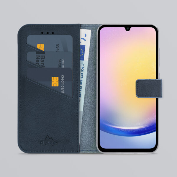 My Style Flex Wallet For Samsung Galaxy A25 5G Royal Blue - Afbeelding 2