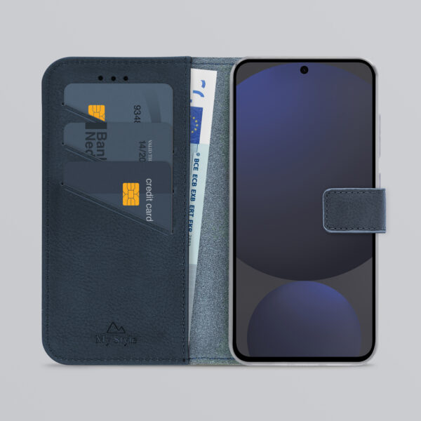 My Style Flex Wallet For Samsung Galaxy S24 Fe 5G Royal Blue - Afbeelding 2