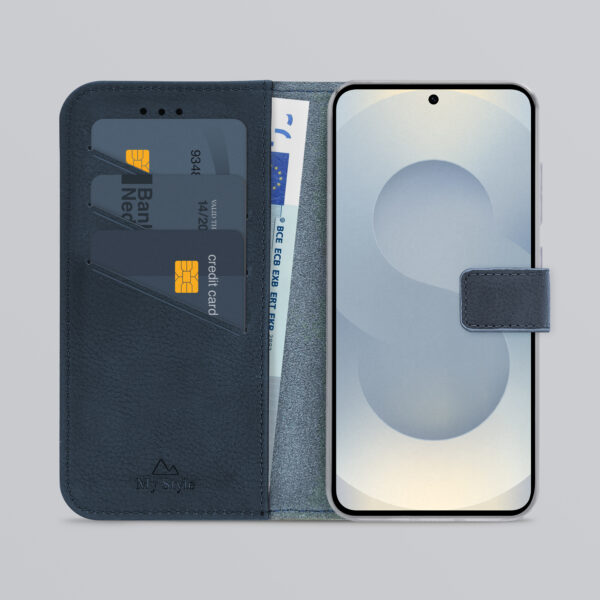 My Style Flex Wallet For Samsung Galaxy S25 5G Royal Blue - Afbeelding 2