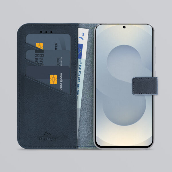 My Style Flex Wallet For Samsung Galaxy S25+ 5G Royal Blue - Afbeelding 2