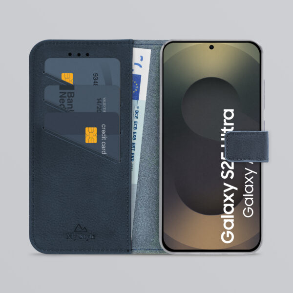 My Style Flex Wallet For Samsung Galaxy S25 Ultra 5G Royal Blue - Afbeelding 2