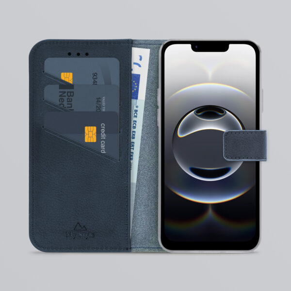My Style Flex Wallet For Apple Iphone 16E Royal Blue - Afbeelding 2