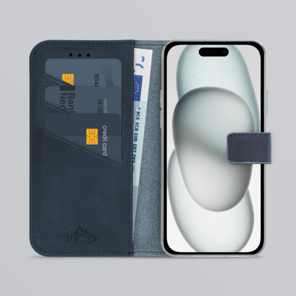 My Style Flex Wallet For Apple Iphone 13/14/15 Royal Blue - Afbeelding 2