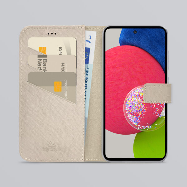 My Style Flex Wallet For Samsung Galaxy A52/A52 5G/A52S 5G Warm Taupe - Afbeelding 2