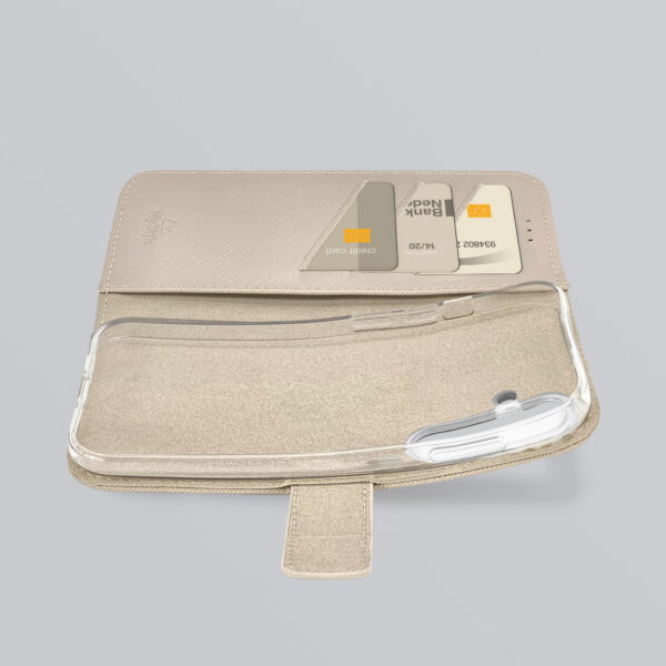My Style Flex Wallet For Samsung Galaxy A16 4G/5G Warm Taupe - Afbeelding 3