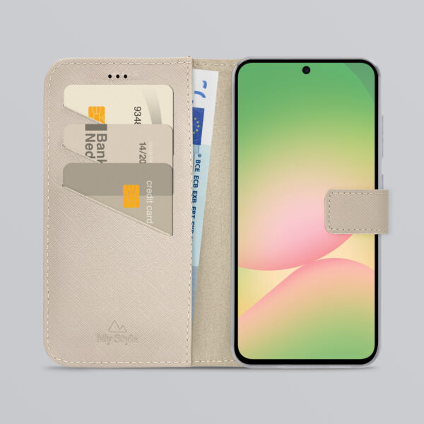 My Style Flex Wallet For Samsung Galaxy A36 5G/A56 5G Warm Taupe - Afbeelding 2