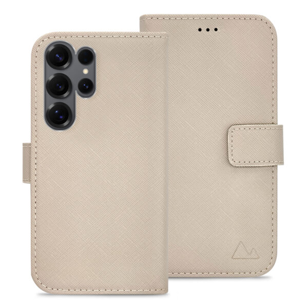 My Style Flex Wallet For Samsung Galaxy S25 Ultra 5G Warm Taupe