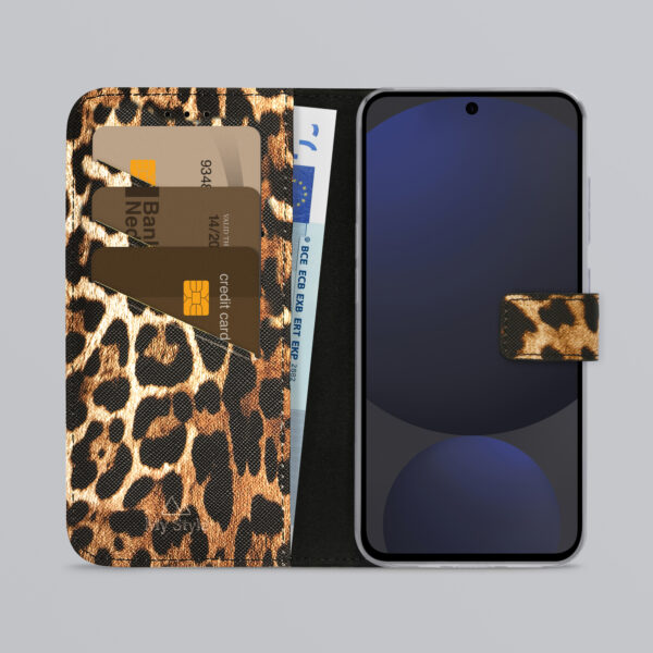 My Style Flex Wallet For Samsung Galaxy S24 Fe 5G Wild Leopard - Afbeelding 2