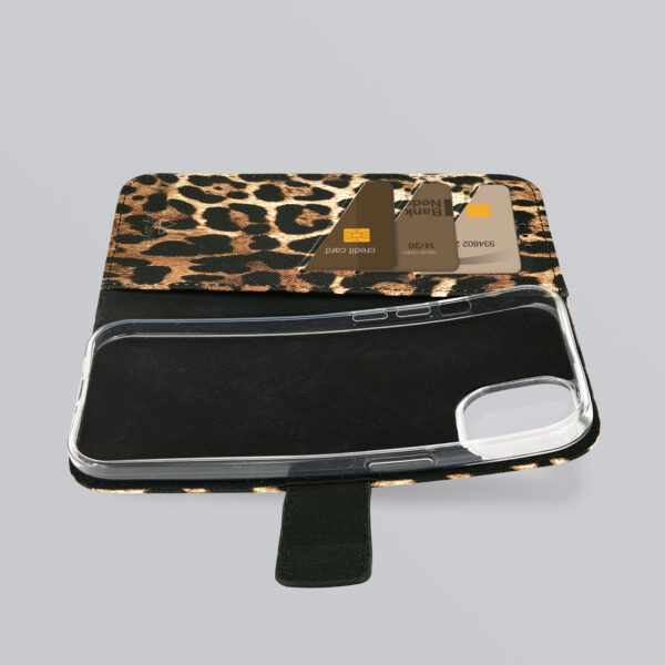 My Style Flex Wallet For Apple Iphone 16 Pro Wild Leopard - Afbeelding 3