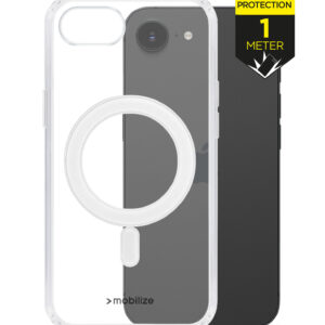 Mobilize Magsafe Compatible Naked Protection Case For Apple Iphone 16E Clear