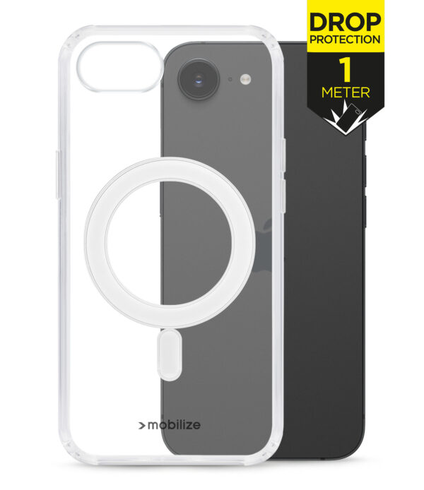 Mobilize Magsafe Compatible Naked Protection Case For Apple Iphone 16E Clear