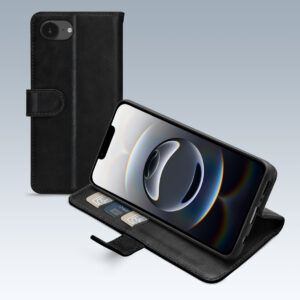 Mobilize Premium Gelly Wallet Book Case Apple Iphone 16E Black