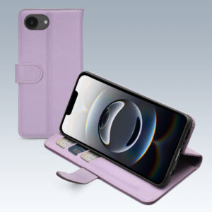 Mobilize Premium Gelly Wallet Book Case Apple Iphone 16E Purple