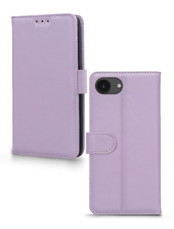 Mobilize Premium Gelly Wallet Book Case Apple Iphone 16E Purple - Afbeelding 2