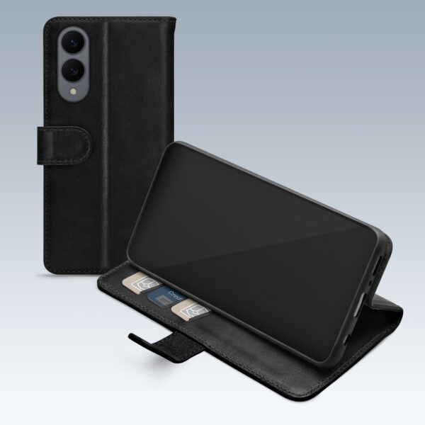 Mobilize Premium Gelly Wallet Book Case Samsung Galaxy S25 Edge 5G Black