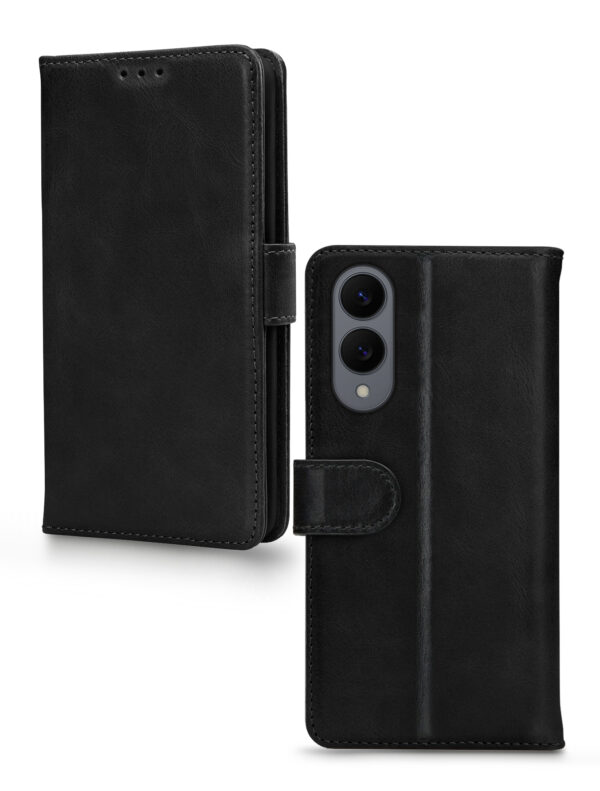 Mobilize Premium Gelly Wallet Book Case Samsung Galaxy S25 Edge 5G Black - Afbeelding 2