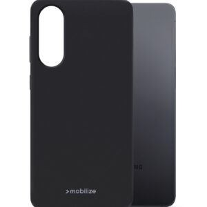 Mobilize Rubber Gelly Case Samsung Galaxy S25 Edge 5G Matt Black