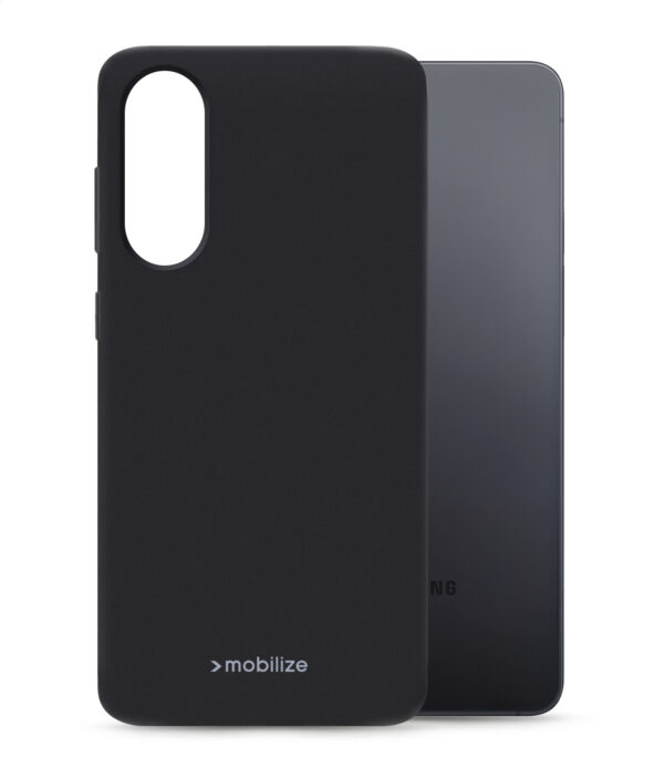 Mobilize Rubber Gelly Case Samsung Galaxy S25 Edge 5G Matt Black