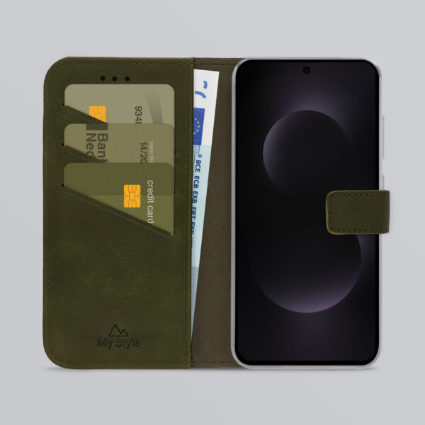 My Style Flex Wallet For Samsung Galaxy S25 Edge 5G Forest Green - Afbeelding 2