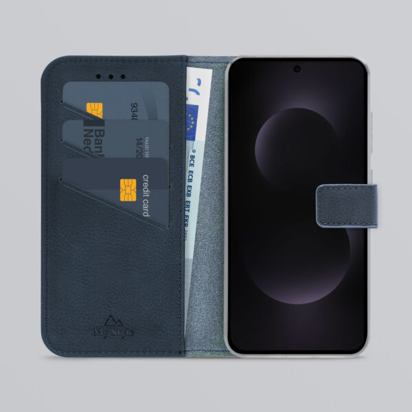 My Style Flex Wallet For Samsung Galaxy S25 Edge 5G Royal Blue - Afbeelding 2