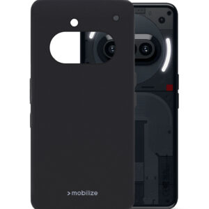 Mobilize Rubber Gelly Case Nothing Phone (3A) Matt Black