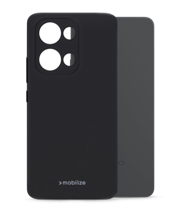Mobilize Rubber Gelly Case Oppo Reno13 Fs 5G Matt Black