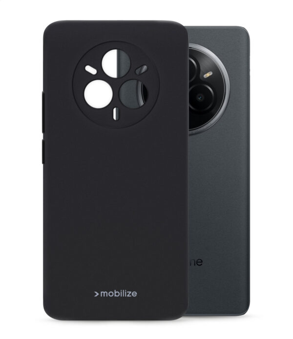 Mobilize Rubber Gelly Case Realme 14 Pro 5G Matt Black