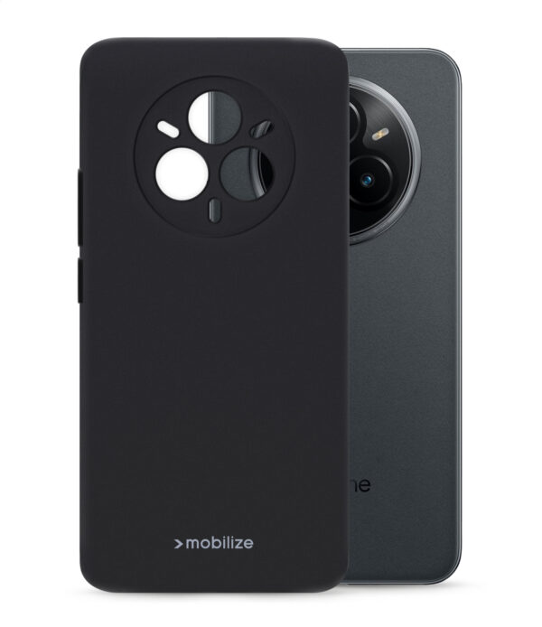 Mobilize Rubber Gelly Case Realme 14 Pro+ 5G Matt Black