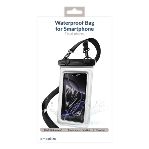 Mobilize Universal Waterproof Floating Bag Incl. Lanyard White - Afbeelding 7