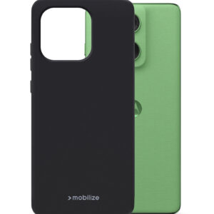 Mobilize Rubber Gelly Case Motorola Edge 60 Matt Black