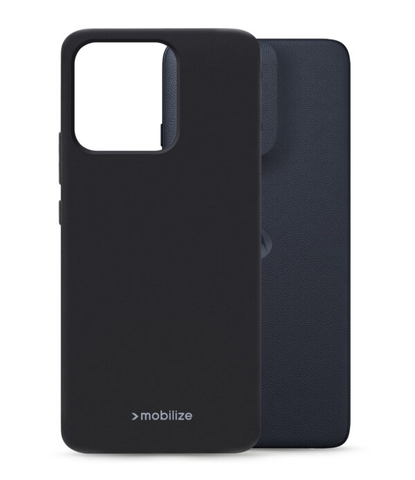 Mobilize Rubber Gelly Case Motorola Moto G56 5G Matt Black