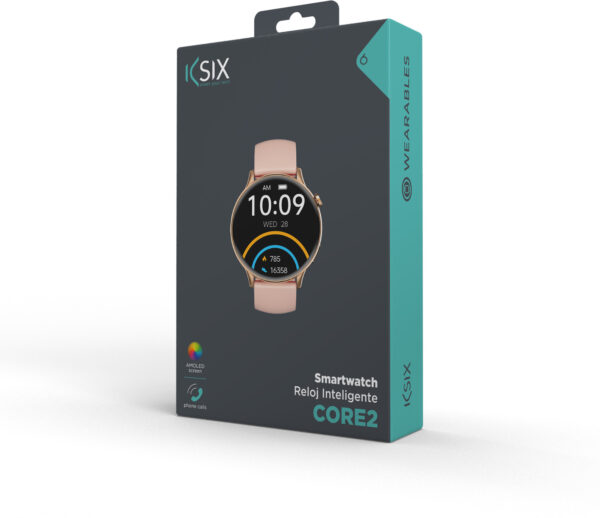 Ksix Smartwatch Core 2 Amoled Rosa - Afbeelding 7