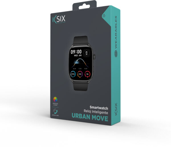 Ksix Urban Move Smartwatch Black - Afbeelding 6