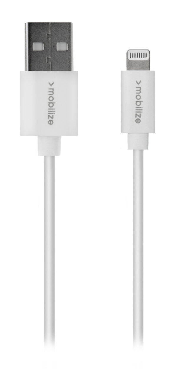 Mobilize Bulk Mobilize Cable Usb To Apple Mfi Lightning 1M. 12W White (Bulk)