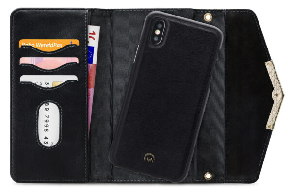 Mobilize 2In1 Gelly Velvet Clutch For Apple Iphone X/Xs Deep Black - Afbeelding 5