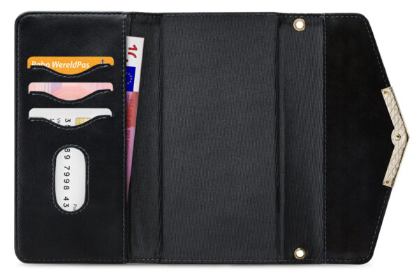 Mobilize 2In1 Gelly Velvet Clutch For Samsung Galaxy A30S/A50 Deep Black - Afbeelding 3