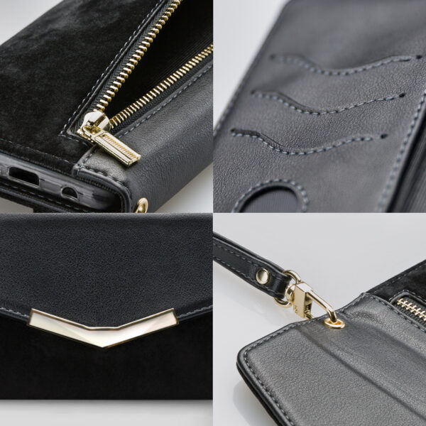 Mobilize 2In1 Gelly Velvet Clutch For Samsung Galaxy A30S/A50 Deep Black - Afbeelding 7