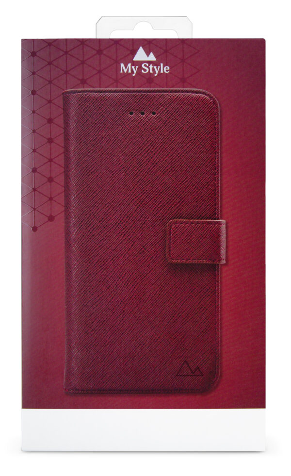 My Style Flex Wallet For Samsung Galaxy A15 4G/5G Bordeaux - Afbeelding 8