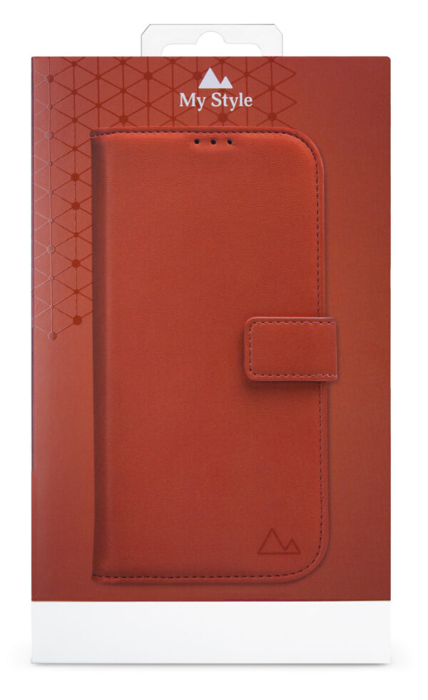 My Style Flex Wallet For Samsung Galaxy S24 5G/S25 5G Rust Red - Afbeelding 8