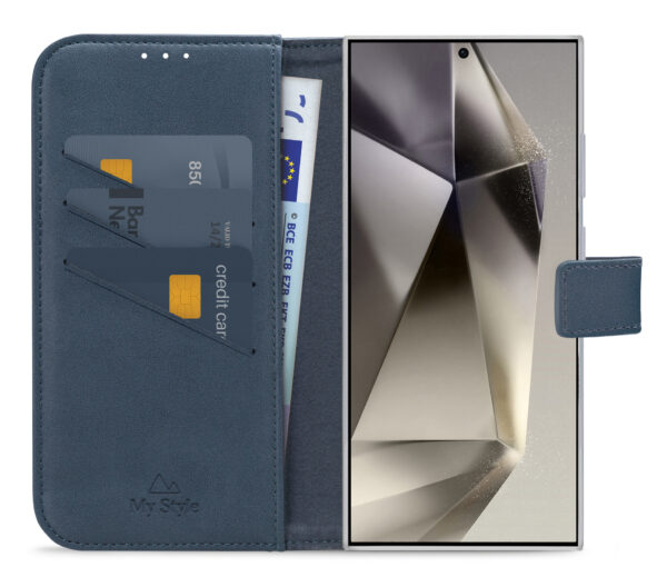 My Style Flex Wallet For Samsung Galaxy S24 Ultra 5G Ocean Blue - Afbeelding 3