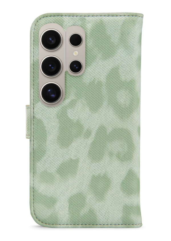 My Style Flex Wallet For Samsung Galaxy S24 Ultra 5G Green Leopard - Afbeelding 2