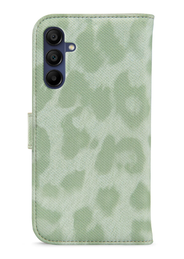 My Style Flex Wallet For Samsung Galaxy A15 4G/5G Green Leopard - Afbeelding 2