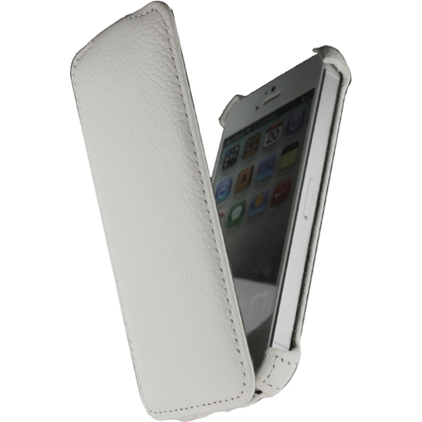 Mobilize Slim Flip Case Apple Iphone 5/5S/Se White - Afbeelding 2